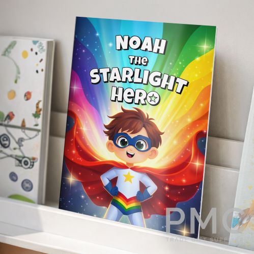 Personalised Starlight Hero Story Book for Girls